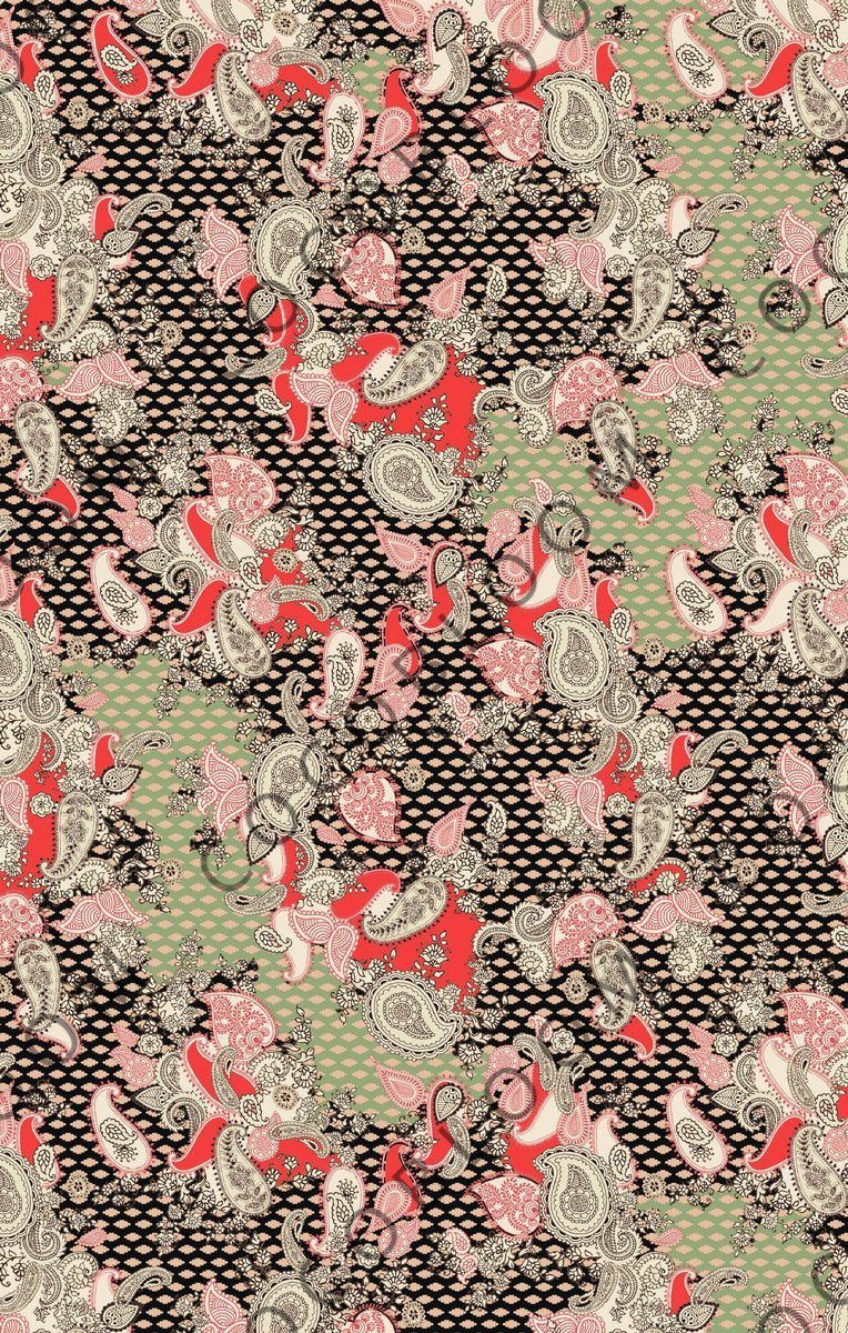 Hand-Painted Paisley Prints – CocoBloom