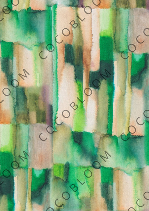 Abstract Hand-Painted Prints
