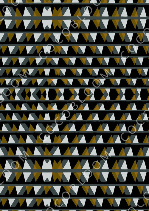 Hand-Drawn Geometric Prints